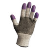 KleenGuard G60 Purple Nitrile Gloves  230 mm Length  Medium Size 8  Black White  12 Pair CT (KCC97431CT)