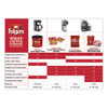 Folgers Coffee  Half Caff  25 4 oz Canister  6 Carton (FOL20527CT)