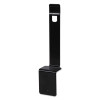 PURELL Rail Mount for ES Everywhere System  Black  8 Pack (GOJ583008BLK)