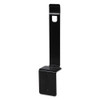 PURELL Rail Mount for ES Everywhere System  Black  8 Pack (GOJ583008BLK)