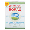Dial 20 Mule Team Borax Laundry Booster  Powder  4 lb Box  6 Boxes Carton (DIA00201)