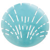 Big D Industries Diamond 3D Urinal Screen  Mountain Air  Blue  10 Pack  6 Pack Carton (BGD623CT)