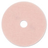 3M Ultra High-Speed Eraser Floor Burnishing Pad 3600  27  Diameter  Pink  5 Carton (MMM25863)
