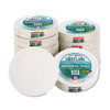 AJM Packaging Corporation White Paper Plates  9  Diameter  100 Bag (AJMPP9GREWHPK)