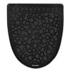 Boardwalk Urinal Mat 2 0  Rubber  17 5 x 20  Black Black  6 Carton (BWKUMBB)