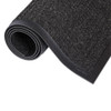 Crown Super-Soaker Wiper Mat with Gripper Bottom  Polypropylene  24 x 36  Charcoal (CWNSSR023CH)