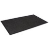 Crown Super-Soaker Wiper Mat with Gripper Bottom  Polypropylene  24 x 36  Charcoal (CWNSSR023CH)