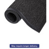 Crown Super-Soaker Wiper Mat with Gripper Bottom  Polypropylene  24 x 36  Charcoal (CWNSSR023CH)