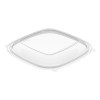 Dart PresentaBowls Pro Square Lids f 24-32oz Bowls  Clear  8 5x8 5  63 Bag  4 Bag CT (DCCC2464BDL)