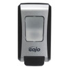 GOJO FMX-20 Soap Dispenser  2000 mL  6 5  x 4 7  x 11 7   Black Chrome  6 Carton (GOJ527106)
