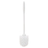Rubbermaid Commercial Toilet Bowl Brush  14 1 2   White  Plastic  24 Carton (RCP631000WECT)