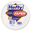 Hefty Super Strong Paper Dinnerware  6 3 4  Plate  Bagasse  30 Pack  12 Packs Carton (RFPD77300)