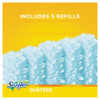 Swiffer Dusters Starter Kit  Dust Lock Fiber  6  Handle  Blue Yellow  6 Carton (PGC11804CT)