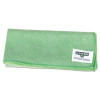 Unger SmartColor MicroWipes  Microfiber  16 x 15  Green  10 Carton (UNGMF400PK)