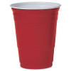 Dart Solo Plastic Party Cold Cups  16oz  Red  50 Pack (DCCP16RPK)