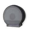 Palmer Fixture Single 9" Jumbo Tissue Dispenser - Black Translucent