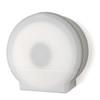 Palmer Fixture Single 9" Jumbo Tissue Dispenser - White Translucent