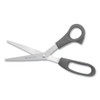 Westcott Value Line Stainless Steel Shears  8  Long  3 5  Cut Length  Black Offset Handles  3 Pack (ACM13402)