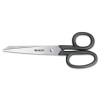 Westcott Kleencut Stainless Steel Shears  7  Long  3 31  Cut Length  Black Straight Handle (ACM19017)