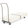 Alera Chair and Table Cart  20 86w x 50 78 to 72 04d  Black (ALEFTCART)