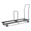 Alera Chair and Table Cart  20 86w x 50 78 to 72 04d  Black (ALEFTCART)