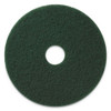 Americo Scrubbing Pads  20  Diameter  Green  5 CT (AMF400320)