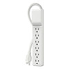 Belkin Home Office Surge Protector  6 Outlets  10 ft Cord  720 Joules  White (BLKBE10600010)