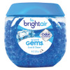 BRIGHT Air Scent Gems Odor Eliminator  Cool and Clean  Blue  10 oz  6 Carton (BRI900228CT)