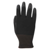 Boardwalk Palm Coated Cut-Resistant HPPE Glove  Salt   Pepper Black  Size 8  Medium   1 DZ (BWK000298)