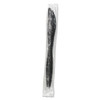 Boardwalk Heavyweight Wrapped Polypropylene Cutlery  Knife  Black  1 000 Carton (BWKKNIHWPPBIW)