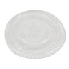 Boardwalk PET Cold Cup Lids  Fits 16-24 oz Plastic Cups  Clear  1000 Carton (BWKPETSTRAW)