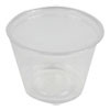 Boardwalk Souffl    Portion Cups  1 oz  Polypropylene  Clear  20 Cups Sleeve  125 Sleeves Carton (BWKPRTN1TS)