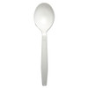 Boardwalk Heavyweight Polypropylene Cutlery  Soup Spoon  White  1000 Carton (BWKSOUPHWPPWH)