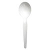 Boardwalk Heavyweight Polystyrene Cutlery  Soup Spoon  White  1000 Carton (BWKSOUPHWPSWH)