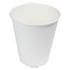 Boardwalk Paper Hot Cups  8 oz  White  20 Cups Sleeve  50 Sleeves Carton (BWKWHT8HCUP)