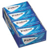 Trident Sugar-Free Gum  Original Mint  14 Sticks Pack  12 Pack Box (CDB12546)