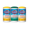 Clorox Disinfecting Wipes  7 x 8  Fresh Scent Citrus Blend  75 Canister  3 Pk (CLO30208PK)