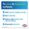 Clorox Control Bleach Packs  Regular  12 Tabs Pack  6 Packs Carton (CLO31371)
