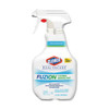 Clorox Healthcare Fuzion Cleaner Disinfectant  Unscented  32 oz Spray Bottle  9 Carton (CLO31478)