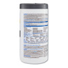 Clorox Healthcare VersaSure Cleaner Disinfectant Wipes  1-Ply  6 75  x 8   White  85 Canister  6 Canisters Carton (CLO31757)