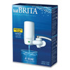 Brita On Tap Faucet Water Filter System  White  4 Carton (CLO42201CT)