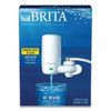 Brita On Tap Faucet Water Filter System  White  4 Carton (CLO42201CT)