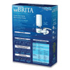 Brita On Tap Faucet Water Filter System  White  4 Carton (CLO42201CT)