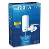 Brita On Tap Faucet Water Filter System  White  4 Carton (CLO42201CT)