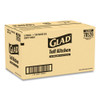 Glad Tall Kitchen Drawstring Trash Bags  13 gal  0 72 mil  24  x 27 38   Gray  400 Carton (CLO78526CT)