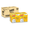 Glad Tall Kitchen Drawstring Trash Bags  13 gal  0 72 mil  24  x 27 38   Gray  400 Carton (CLO78526CT)