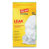 Glad OdorShield Tall Kitchen Drawstring Bags  13 gal  0 95 mil  24  x 27 38   White  240 Carton (CLO78900)