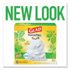 Glad OdorShield Tall Kitchen Drawstring Bags  13 gal  0 95 mil  24  x 27 38   White  80 Box (CLO78900BX)