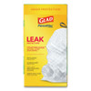 Glad OdorShield Tall Kitchen Drawstring Bags  13 gal  0 95 mil  24  x 27 38   White  80 Box (CLO78900BX)