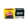 Glad Drawstring Large Trash Bags  30 gal  1 05 mil  30  x 33   Black  15 Box (CLO78966BX)